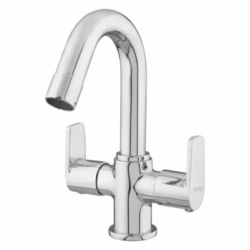 Centre Hole Basin Mixer Chrome